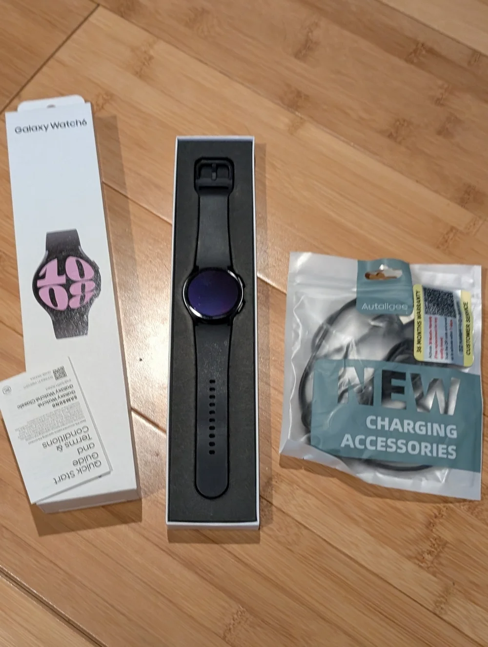 Samsung Galaxy Watch6 Black Smartwatch - Black
